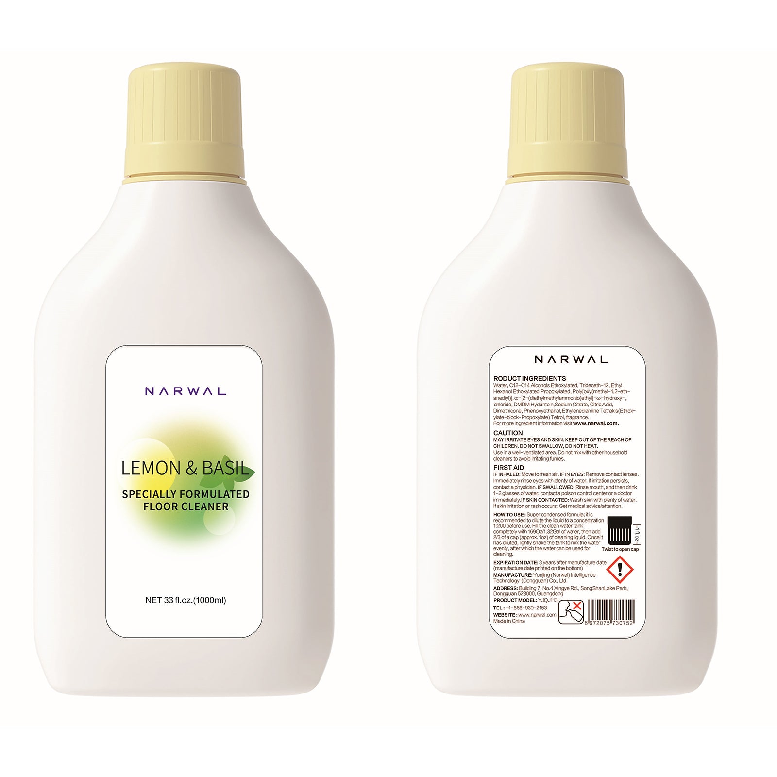 Narwal Floor Cleaner for T10 S20 S10 Pro and Narwal Freo X Plus Products 1000ml