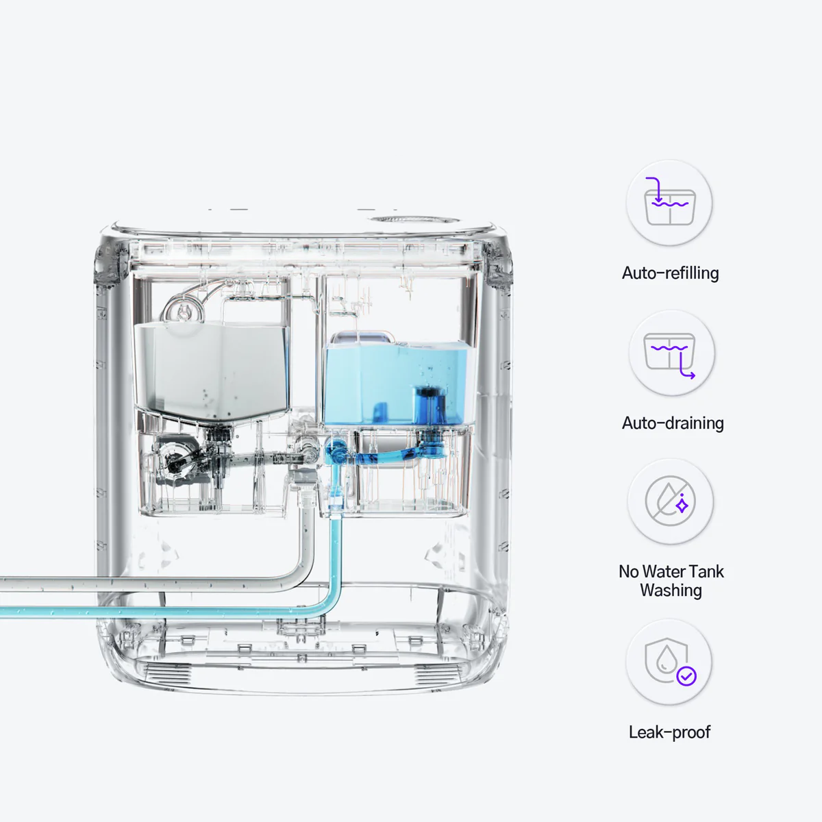 Narwal Freo and Narwal Freo X Ultra Automatic Water Exchange System